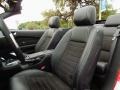 California Special Charcoal Black/Miko-suede Inserts 2013 Ford Mustang GT/CS California Special Convertible Interior Color