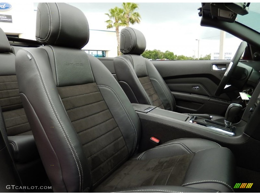 2013 Ford Mustang GT/CS California Special Convertible Front Seat Photo #93014784