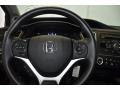 2014 Crystal Black Pearl Honda Civic LX Coupe  photo #13