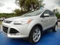 2014 Ingot Silver Ford Escape Titanium 2.0L EcoBoost  photo #1