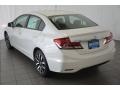 White Orchid Pearl - Civic EX-L Sedan Photo No. 5