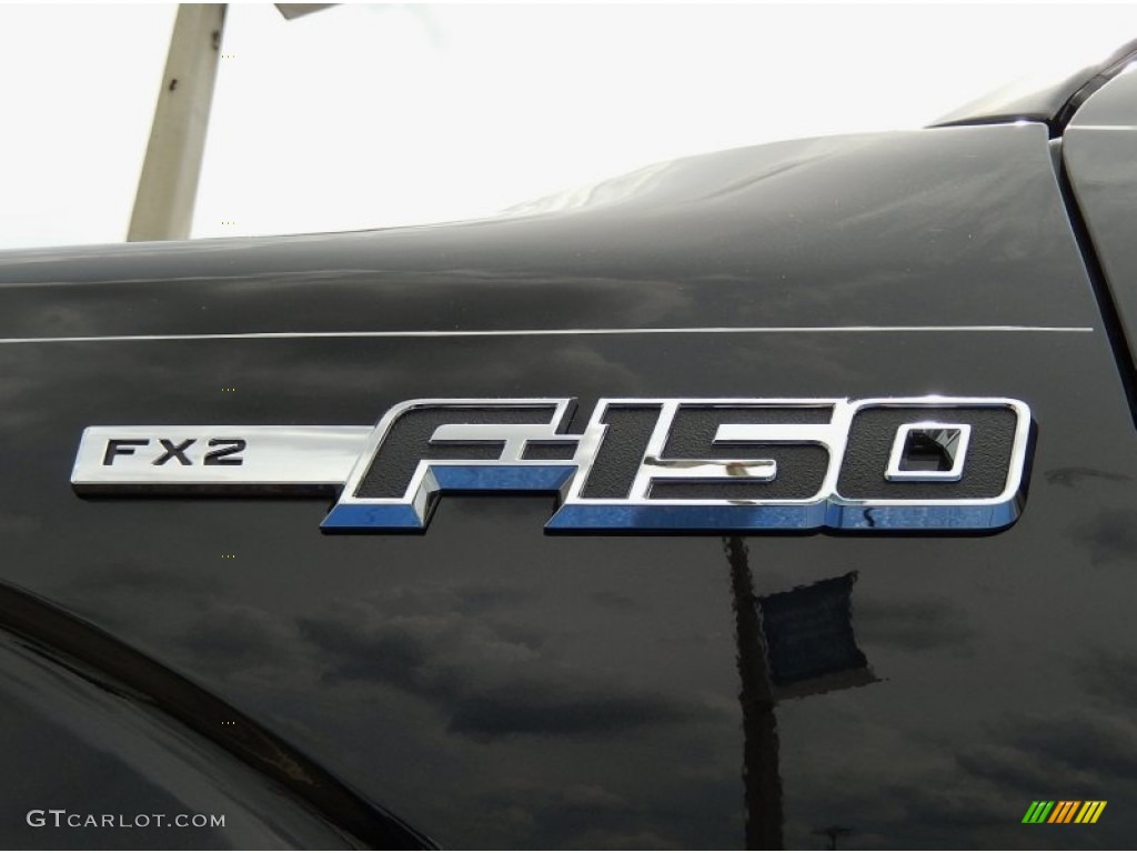 2014 F150 FX2 SuperCab - Tuxedo Black / Black photo #5