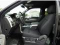 Black 2014 Ford F150 FX2 SuperCab Interior Color