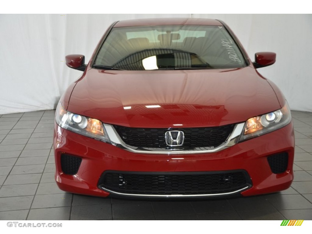 2014 Accord LX-S Coupe - San Marino Red / Black photo #2
