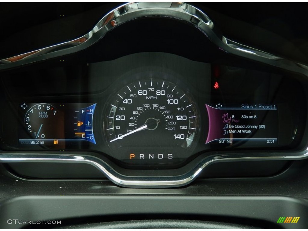 2014 Lincoln MKT EcoBoost AWD Gauges Photos