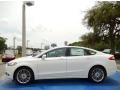 White Platinum - Fusion SE EcoBoost Photo No. 2