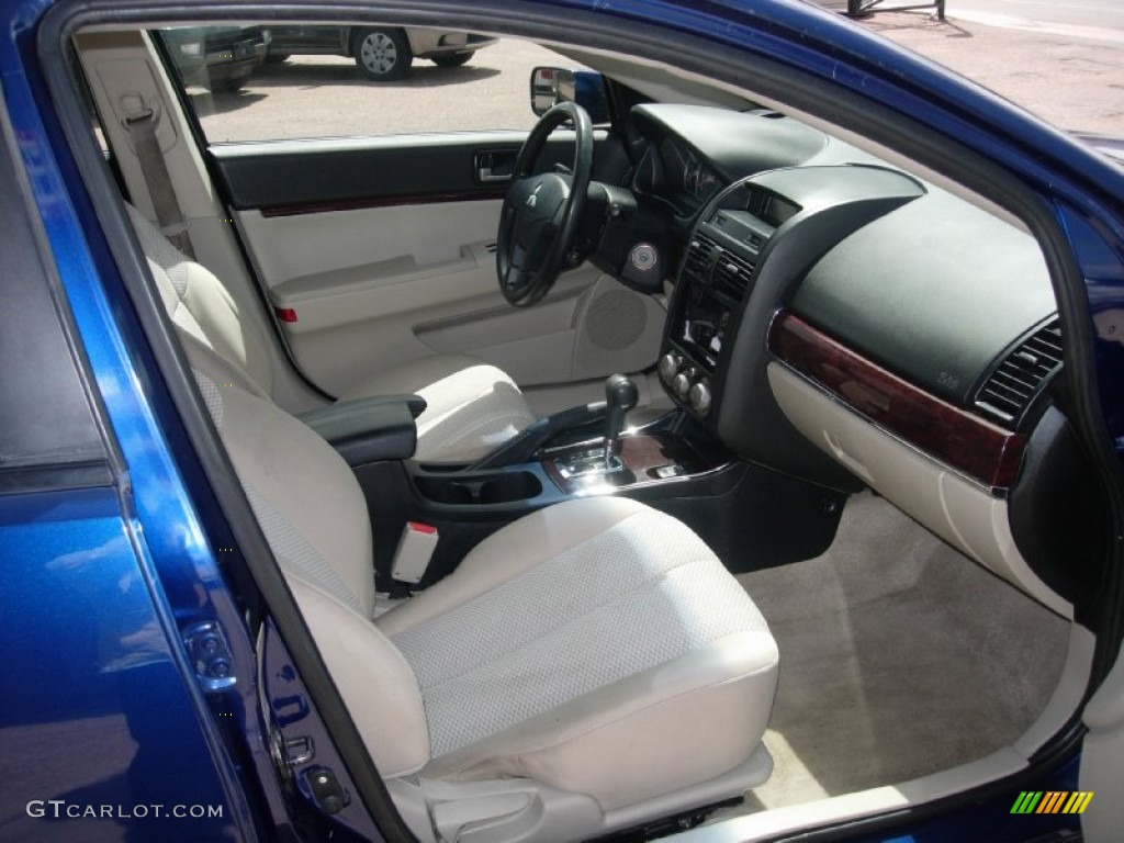 2009 Galant Sport Edition - Maizen Blue Pearl / Beige photo #9