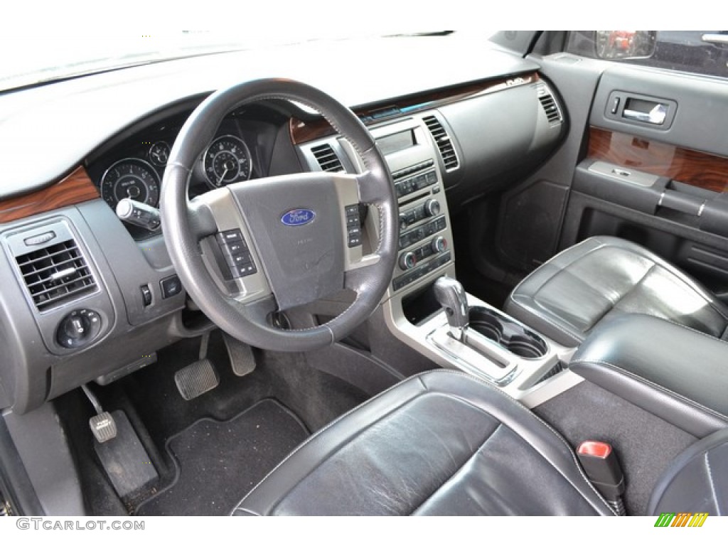 2009 Flex SEL AWD - Black / Charcoal Black photo #5