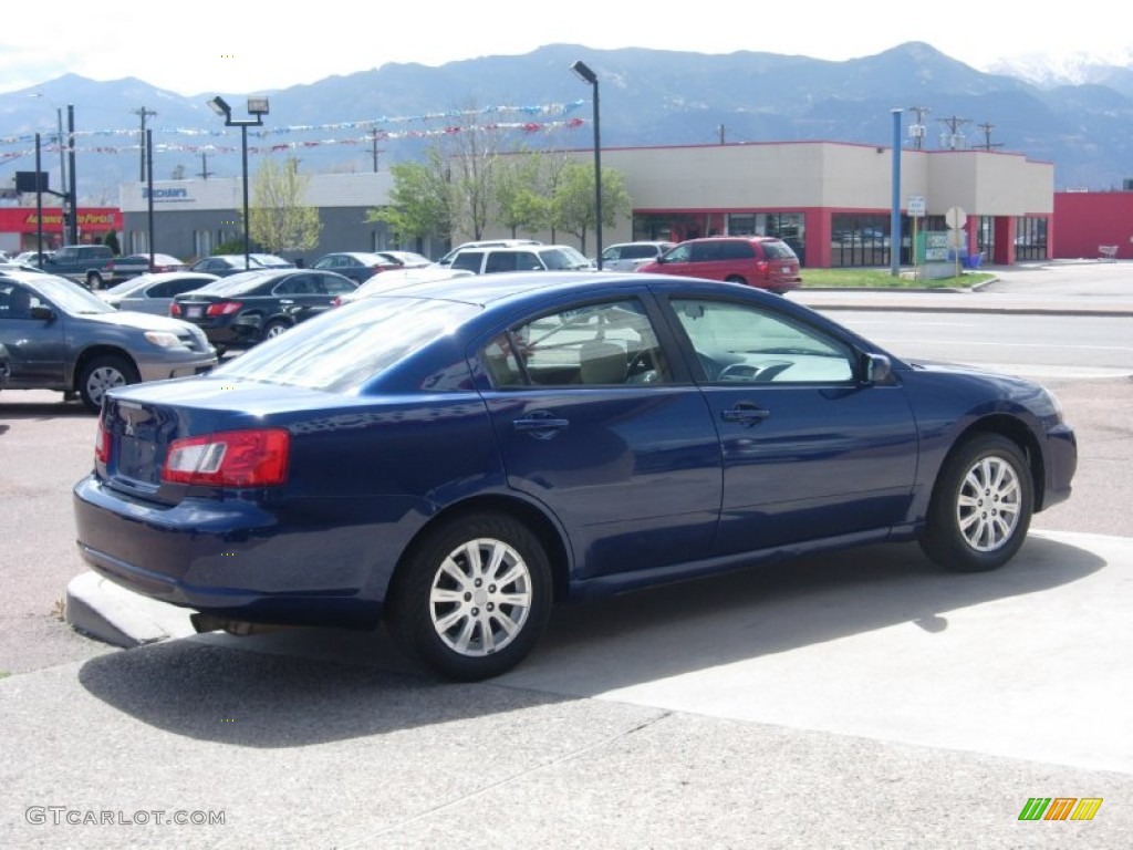 2009 Galant Sport Edition - Maizen Blue Pearl / Beige photo #14