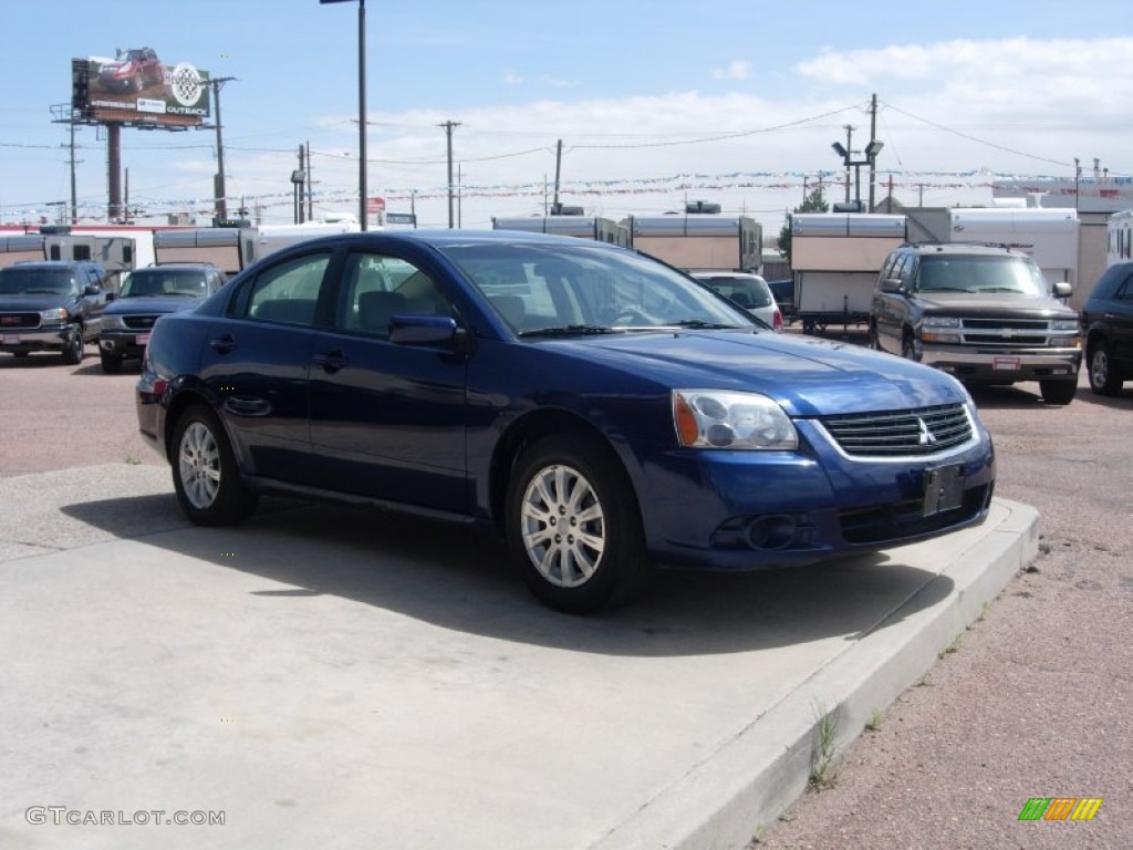 2009 Galant Sport Edition - Maizen Blue Pearl / Beige photo #16