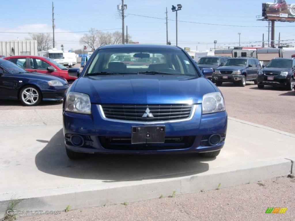 2009 Galant Sport Edition - Maizen Blue Pearl / Beige photo #17