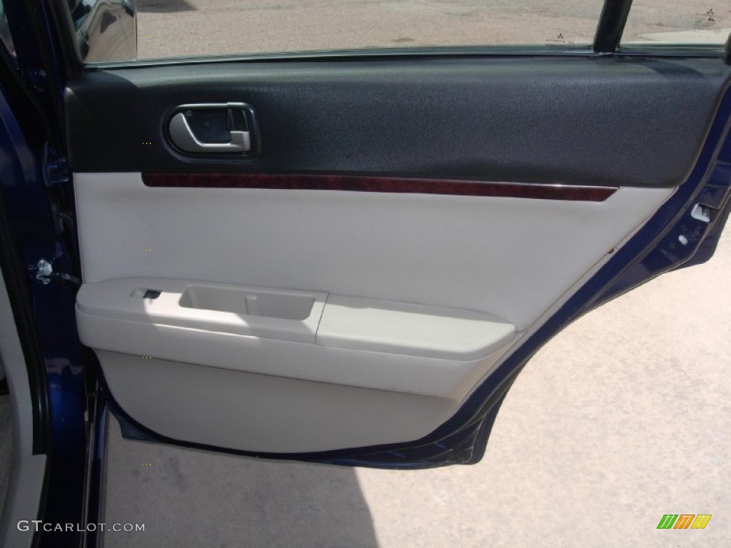 2009 Galant Sport Edition - Maizen Blue Pearl / Beige photo #24