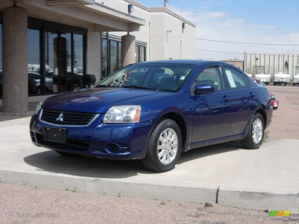 2009 Galant Sport Edition - Maizen Blue Pearl / Beige photo #27