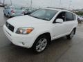 Super White 2008 Toyota RAV4 Sport 4WD Exterior
