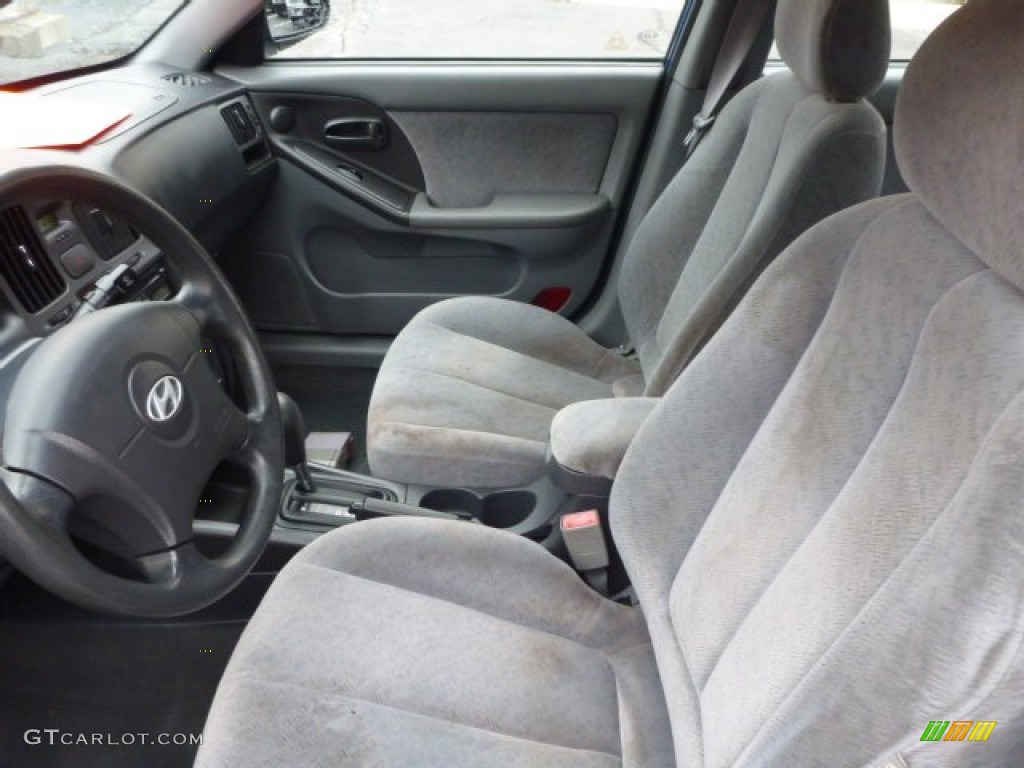 2006 Elantra GLS Sedan - Tidal Wave Blue / Gray photo #4