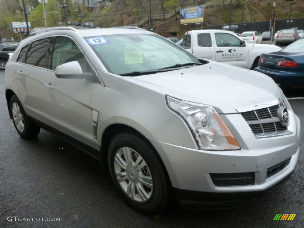 2012 SRX Luxury AWD - Radiant Silver Metallic / Titanium/Ebony photo #3