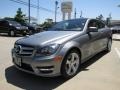 Palladium Silver Metallic 2012 Mercedes-Benz C 250 Coupe Exterior