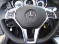 2012 Mercedes-Benz C Red Interior Steering Wheel Photo
