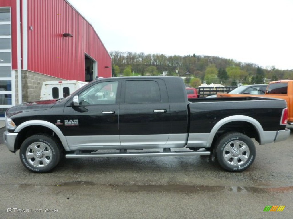 Black 2014 Ram 2500 Laramie Mega Cab 4x4 Exterior Photo #93022545