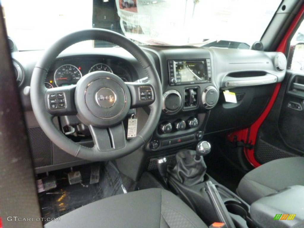 2014 Jeep Wrangler Unlimited Sport S 4x4 Interior Color Photos
