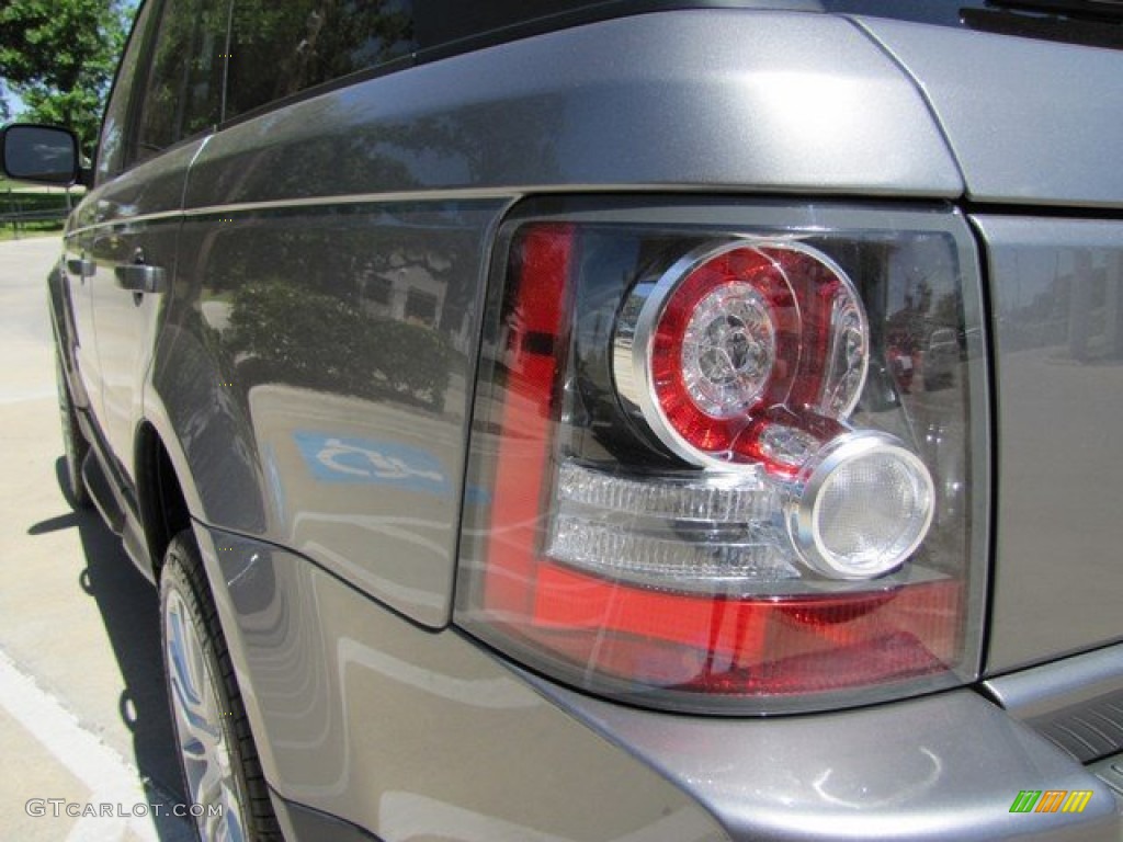 2011 Range Rover Sport HSE LUX - Stornoway Grey Metallic / Ebony/Ebony photo #15