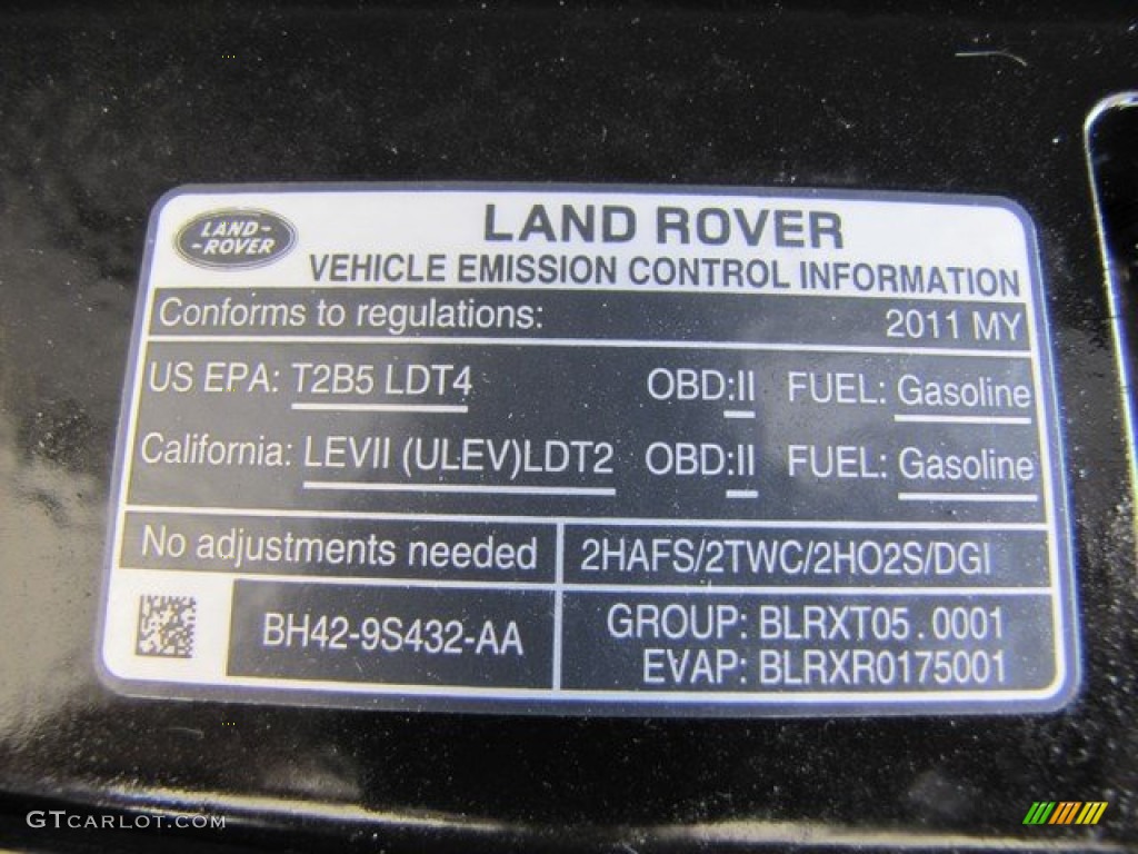2011 Range Rover Sport HSE LUX - Stornoway Grey Metallic / Ebony/Ebony photo #64