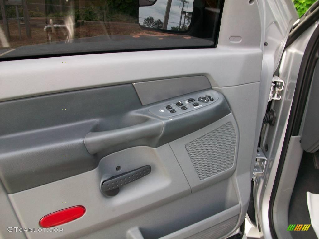 2008 Ram 1500 Sport Quad Cab - Bright Silver Metallic / Medium Slate Gray photo #9