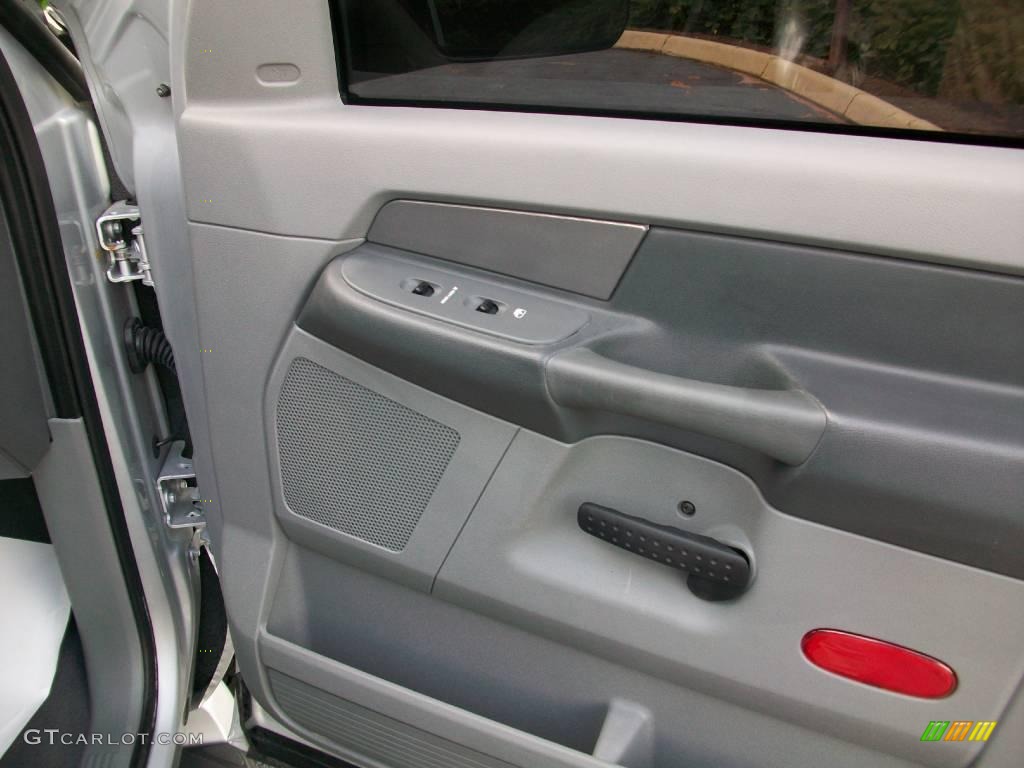 2008 Ram 1500 Sport Quad Cab - Bright Silver Metallic / Medium Slate Gray photo #10