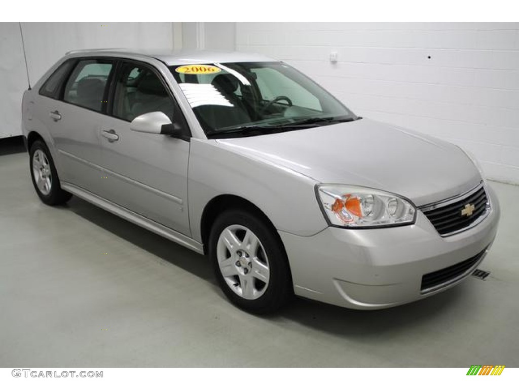 2006 Malibu Maxx LT Wagon - Silverstone Metallic / Titanium Gray photo #6
