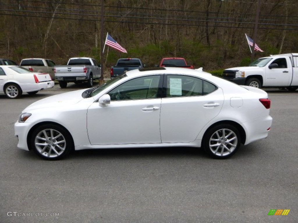Starfire White Pearl 2011 Lexus IS 350 AWD Exterior Photo #93025800