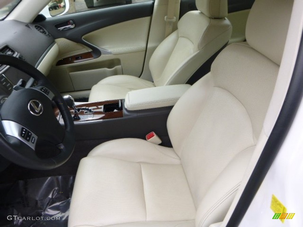 2011 Lexus IS 350 AWD Front Seat Photo #93025971