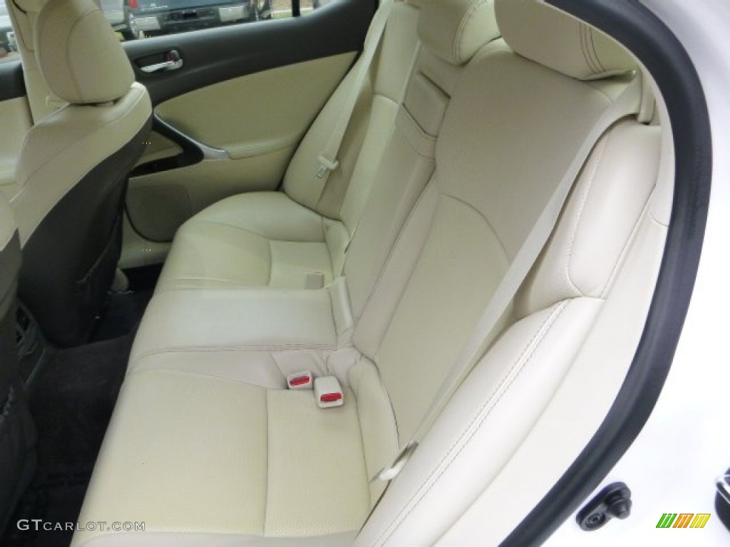 2011 Lexus IS 350 AWD Rear Seat Photo #93025989