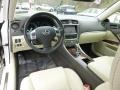 2011 Lexus IS Ecru Interior Prime Interior Photo