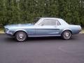 1968 Brittany Blue Metallic Ford Mustang Coupe  photo #6
