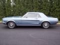 1968 Brittany Blue Metallic Ford Mustang Coupe  photo #7