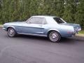 1968 Brittany Blue Metallic Ford Mustang Coupe  photo #8