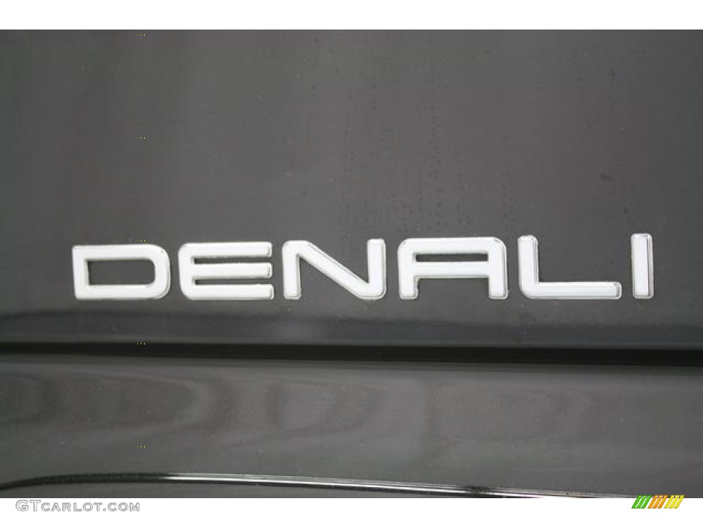 2005 Sierra 1500 Denali Crew Cab AWD - Carbon Metallic / Stone Gray photo #14