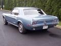 1968 Brittany Blue Metallic Ford Mustang Coupe  photo #10