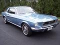1968 Brittany Blue Metallic Ford Mustang Coupe  photo #20