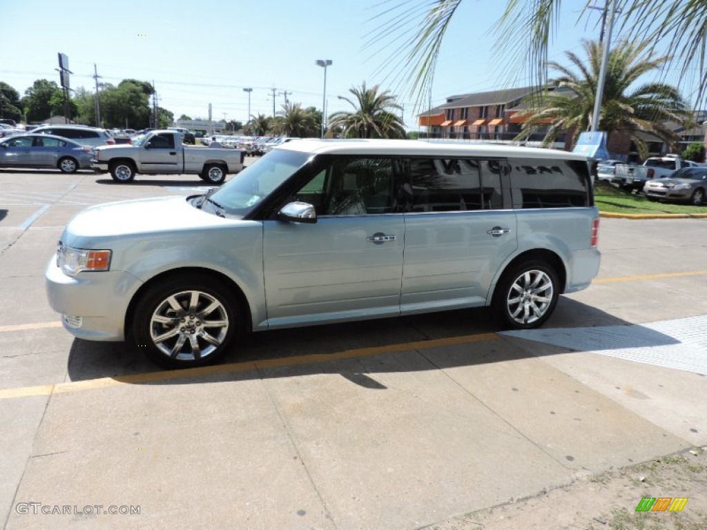 2009 Flex Limited - Light Ice Blue Metallic / Charcoal Black photo #5