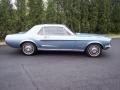 1968 Brittany Blue Metallic Ford Mustang Coupe  photo #24