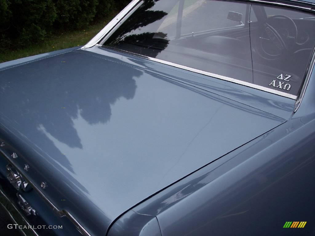 1968 Mustang Coupe - Brittany Blue Metallic / Black Vinyl photo #26