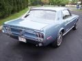 1968 Brittany Blue Metallic Ford Mustang Coupe  photo #27