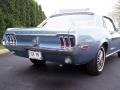 1968 Brittany Blue Metallic Ford Mustang Coupe  photo #28