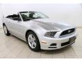 Ingot Silver - Mustang V6 Convertible Photo No. 1