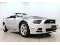 Ingot Silver - Mustang V6 Convertible Photo No. 2
