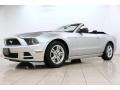 2014 Ingot Silver Ford Mustang V6 Convertible  photo #7