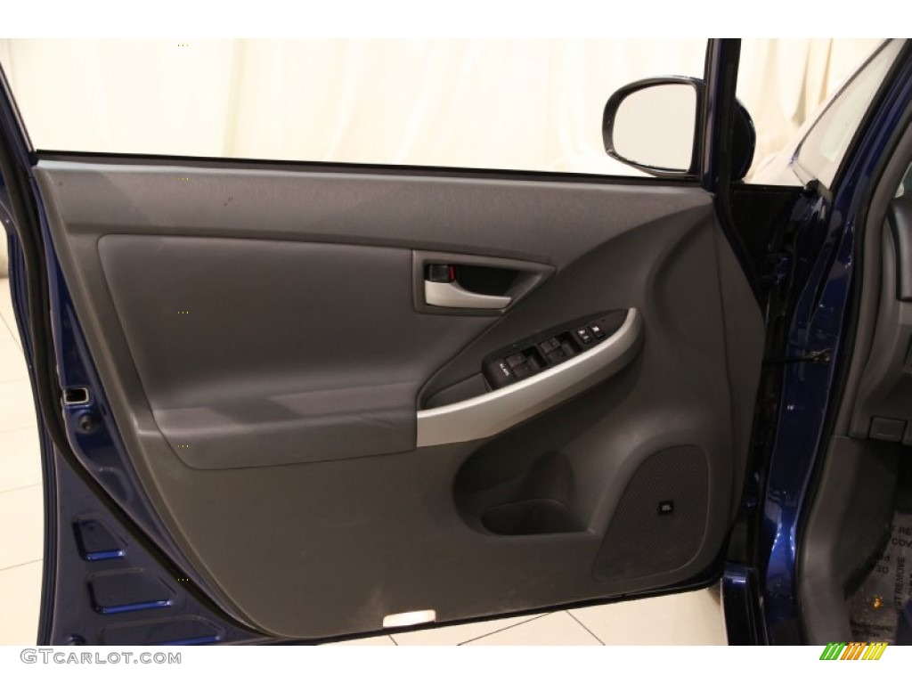 2010 Prius Hybrid IV - Blue Ribbon Metallic / Dark Gray photo #4