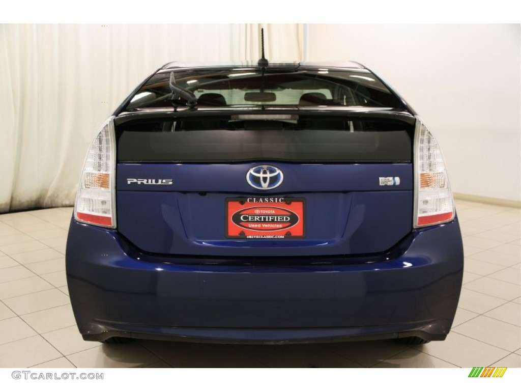 2010 Prius Hybrid IV - Blue Ribbon Metallic / Dark Gray photo #31