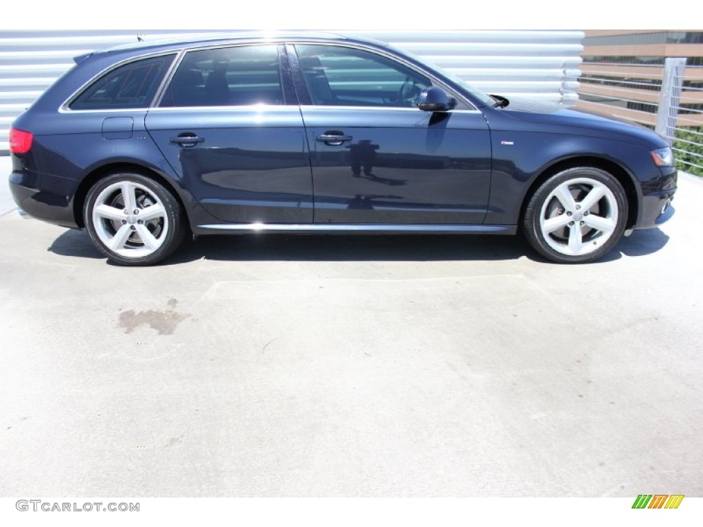 2012 A4 2.0T quattro Avant - Moonlight Blue Metallic / Cardamom Beige photo #9